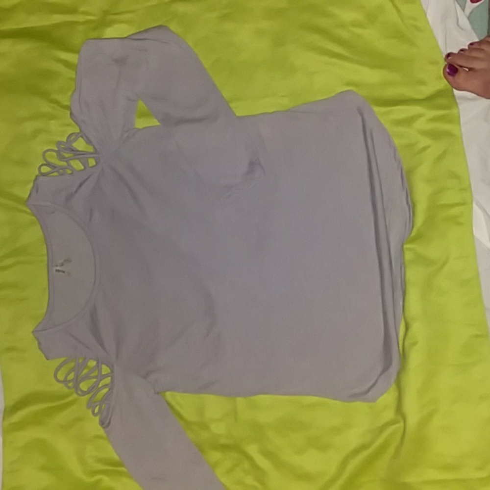 Cold shoulder top